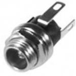 2.5mm/5.5mm Size "N" Coaxial Power Jack Panel Mount