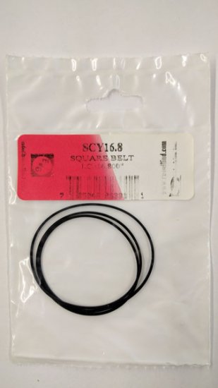 SCY16.8 Square Belt 16.8\" IC, .04\" CS, .04\" Wall Thickness