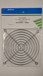 120mm Fan Guard 4.125" x 4.31"