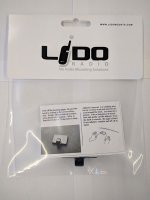 Lido LM-1201 Adhesive Back Hook For ICOM Type Microphones