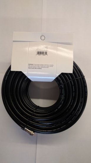100Ft RG6/Quad w/Compression "F" Connector