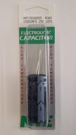 15,000uf 25V 105°C Radial Lead (1Pk) Electrolytic Capacitor