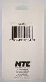 Green w/3V LED Round Rocker SPST On-None-Off 125V 16A