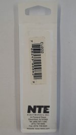 20 Ohm, 1/8W, 2% Metal Film Flameproof Resistor (6Pk)