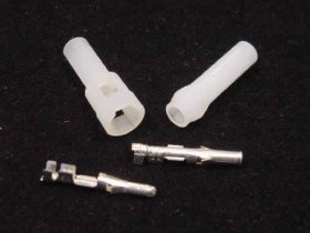 1 Pin Male/Female Pair 0.093" Pins 12A Mated Housings (Molex)