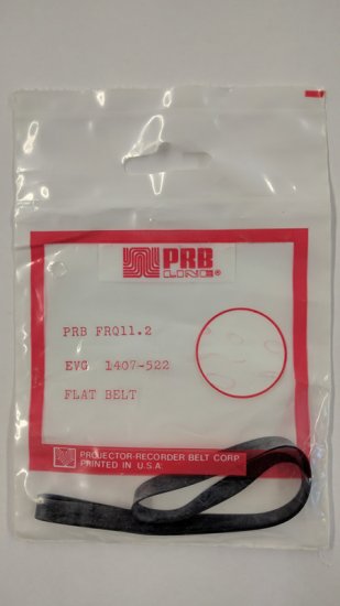 FRQ11.2 Flat Rubber Belt 11.2\" IC, .236\" CS, .022\" WallThickness