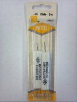 0.36 Ohm 10W Cerment Power Wirewound Resistor (2Pk) 5% Tolerance