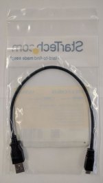 1ft Micro USB Cable - A to Micro B