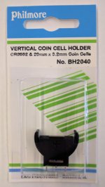 CR2032 PCB Mount (Vertical) Coin Cell Battery Holder