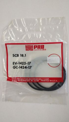 SCB18.1 Square Belt 18.1" IC, .093" CS, .093" Wall Thickness