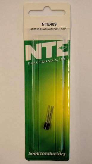 NTE489 Si, P-Ch, (JFET) General Purpose AF Amplifier