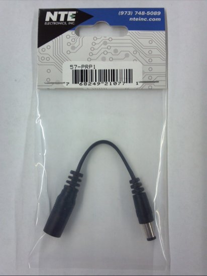 Polarity Reversal Cable - Size "M" 5.5/2.1 Jack to 5.5/2.1 Plug