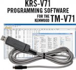 KRS-V71-USB Programming Software/USB-KG5 Cable Kenwood TM-V71