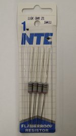 110K Ohm 1 Watt Metal Oxide Film Resistor (4Pk) 2% Tolerance