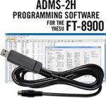ADMS-2H Programming Software/USB-29B Cable Yaesu FT-8900