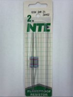 820K Ohm 2 Watt Metal Oxide Film Resistor (2Pk) 2% Tolerance