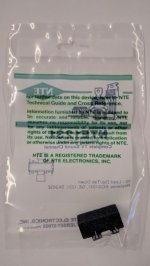 NTE1231 IC, Complete 4 Watt TV Sound Channel, 12-Lead DIP w/Tab