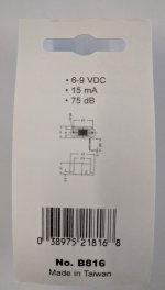 6-9VDC Miniature Buzzer
