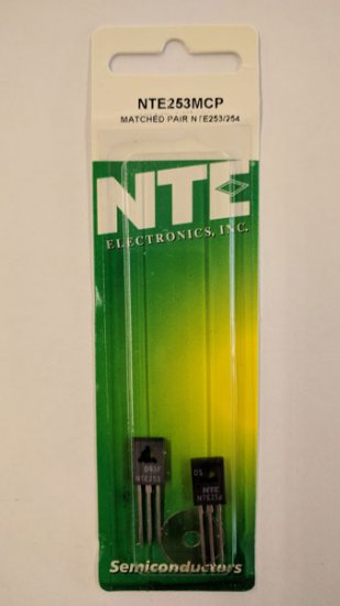 NTE253MCP Matched Complementary Pair of NTE253 and NTE254