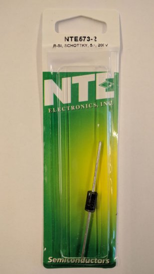 NTE573-2 Schottky Barrier Diode, 200V, 5A