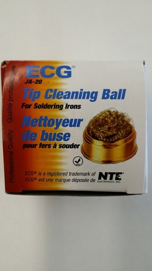 Soldering Iron Tip Cleaning Ball With Holding Cup