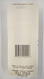 Firestik II Replacement Plastic Tips (2Pk) Black