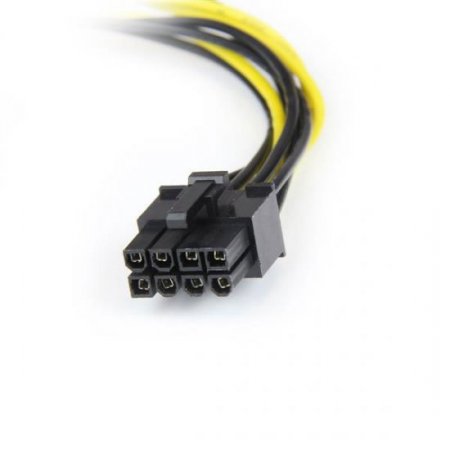 6in LP4 to 8 Pin PCI Express Video Card Power Cable Adapter