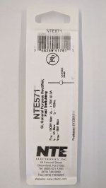 NTE571 Si, Gen Purp, Fast Switching Soft Recovery 1000V 3A 150NS