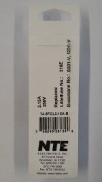 3.15 Amp (GDA-V) Axial Ceramic Fuse (5Pk) Fast Acting 5x20mm