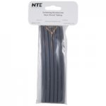 1/4" Black Heat Shrink Tubing 3:1 Ratio