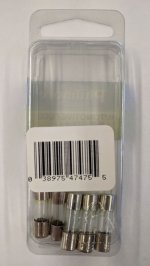 7.5 Amp (SFE) Auto Fuse 32V 1/4" x 7/8" (5Pk)