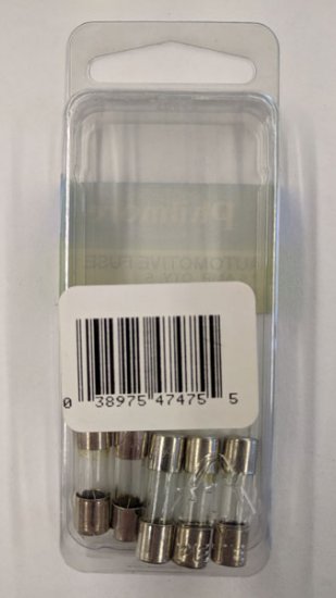 7.5 Amp (SFE) Auto Fuse 32V 1/4" x 7/8" (5Pk)