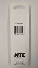 47uf 50V Non-Polar Radial Lead Electrolytic Capacitor