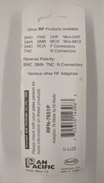 N Coupler, N Plug to N Plug