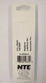 4 Amp Micro Cartridge Fuse (5Pk) Slow Blow 3.6x10mm