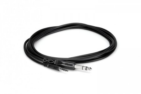 10Ft Stereo Interconnect Cable 3.5mm TRS to 1/4in TRS