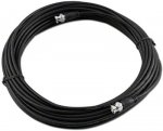 50Ft RG-58A/U Double Shield Cable, BNC Plug/Plug