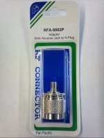 RP-SMA Jack to N Plug Adapter