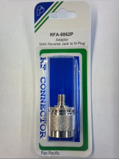 RP-SMA Jack to N Plug Adapter