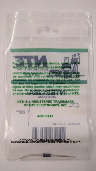 NTE5128A Zener Diode 13.0V 5W Axial Leaded