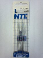 820 Ohm 1 Watt Metal Oxide Film Resistor (10Pk) 2% Tolerance