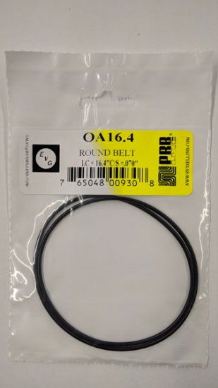 OA16.4 Round Rubber Belt 16.4\" IC, .07\" Cross Section