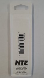 15K Ohm, 1/8W, 2% Metal Film Flameproof Resistor (6Pk)