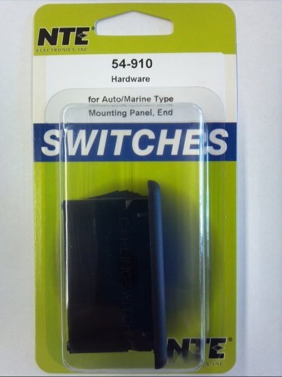 End Section Mounting Bracket for Auto/Marine Switches NTE