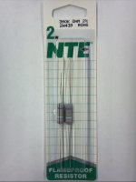 390K Ohm 2 Watt Metal Oxide Film Resistor (2Pk) 2% Tolerance