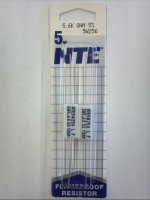 5.6K Ohm 5W Cerment Power Wirewound Resistor (2Pk) 5% Tolerance