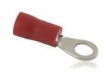 Ring Terminal Insulated Vinyl (PVC) 8Awg 1/4" Stud (10Pk)
