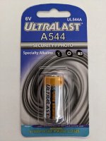 A544 UltraLast 6V Alkaline Cylindrical Cell Battery