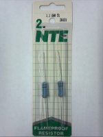 1.1 Ohm 2 Watt Metal Oxide Film Resistor (2Pk) 5% Tolerance