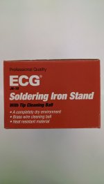 Soldering Iron Stand With Tip Cleaning Ball
